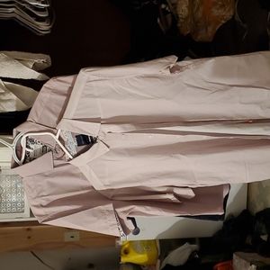 Button up pink shirts